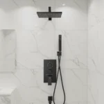 3 Pieces Shower Panel With Led & 12 Inch Shower Head