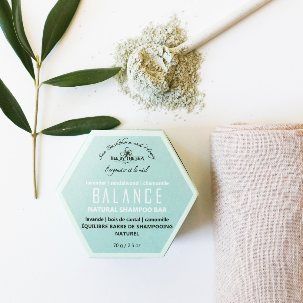Bee-By-The-Sea-Balance-Shampoo-Bar-Lifestyle Bee-By-The-Sea-Balance-Shampoo-Bar-Lifestyle