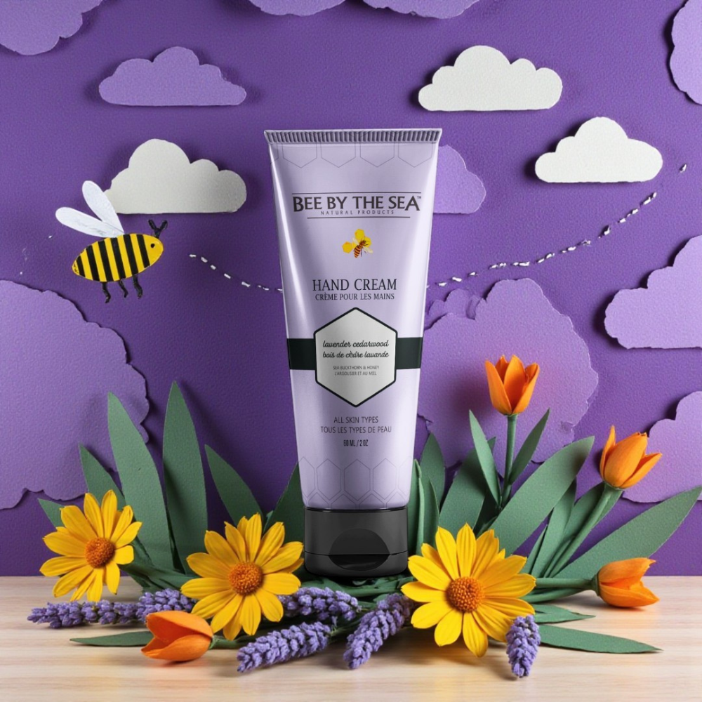 Bee-By-The-Sea-Lavender-&-Cedarwood-Hand-Cream-Lifestyle
