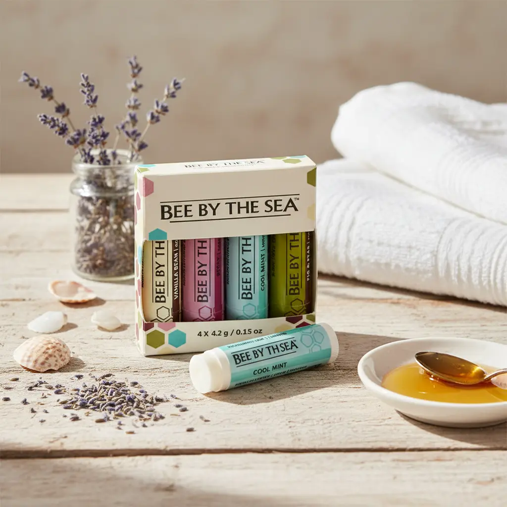 Bee-By-The-Sea-Lip-Balm-Gift-Set-Lifestyle