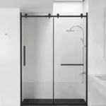 Luxury Glass Shower Door - 8mm Tempered Safety Glass, 304 SS