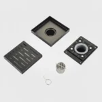 Luxury Linear Drain 6” x 6”- Full Kit with Flange